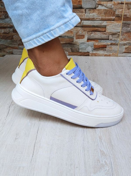 TENIS EN CUERO BAMBI